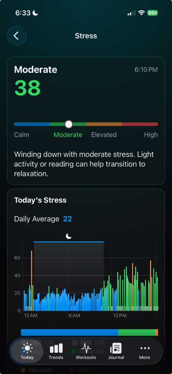 Stress in Athlytic