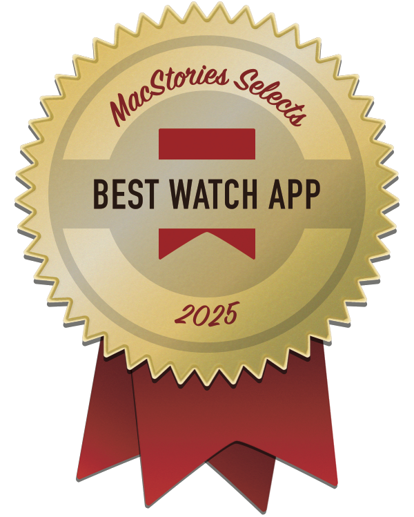 MacStories Selects — Best Watch App 2025