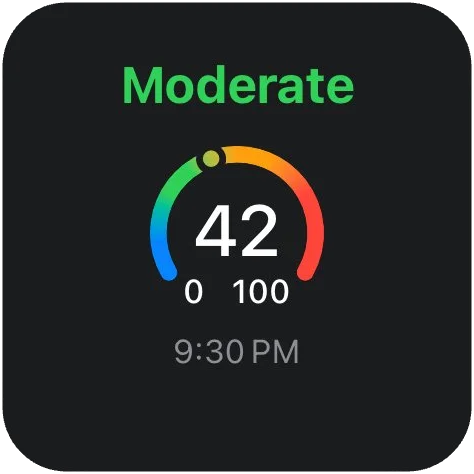 Daily Battery widget