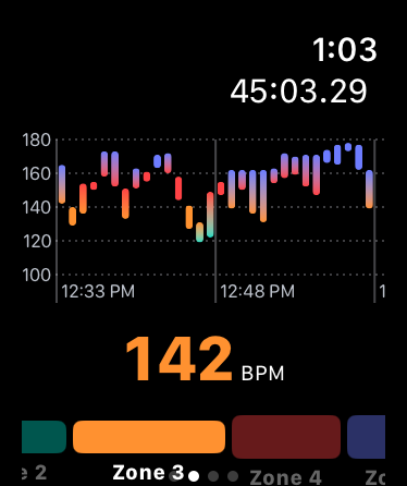 Workout Effort on Apple Watch